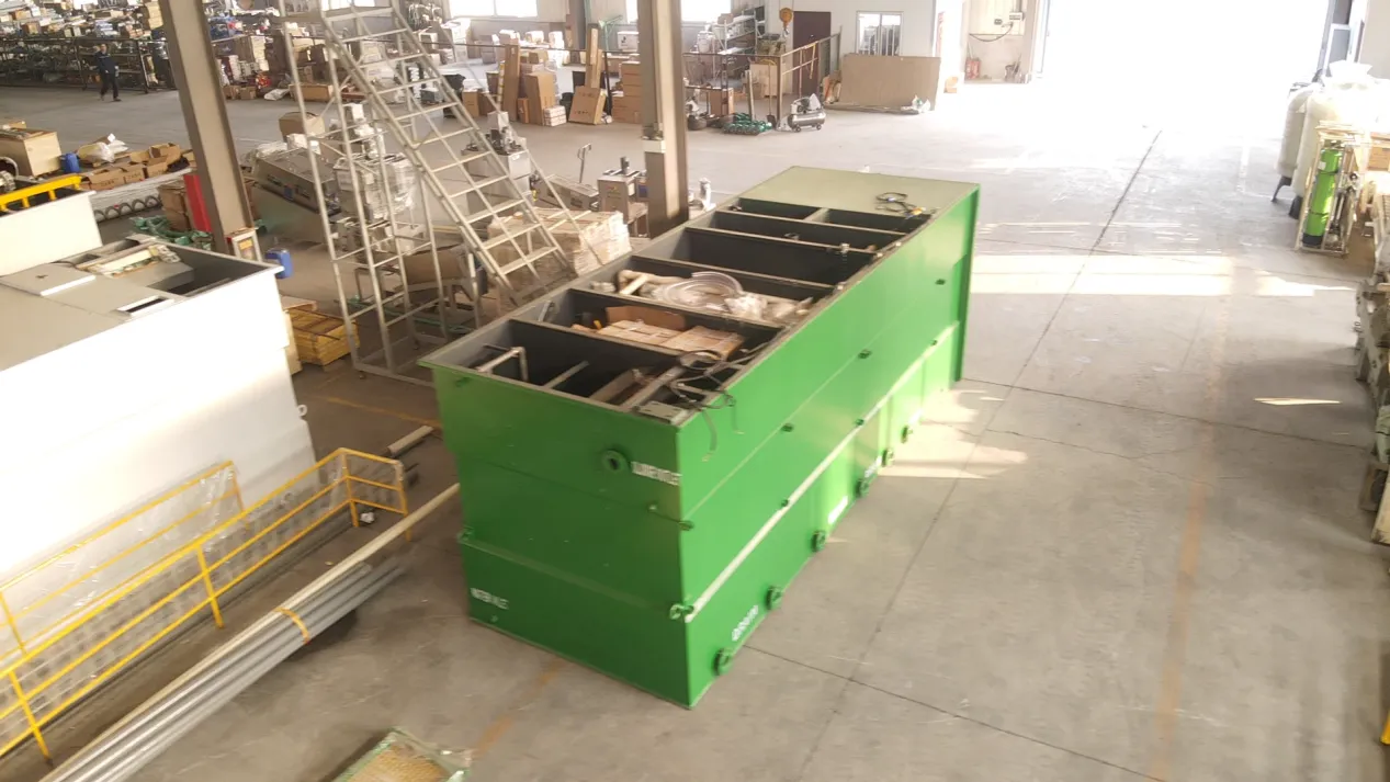 Modular containerized wastewater treatment system: An innovative solution for efficiently addressing space constraints
