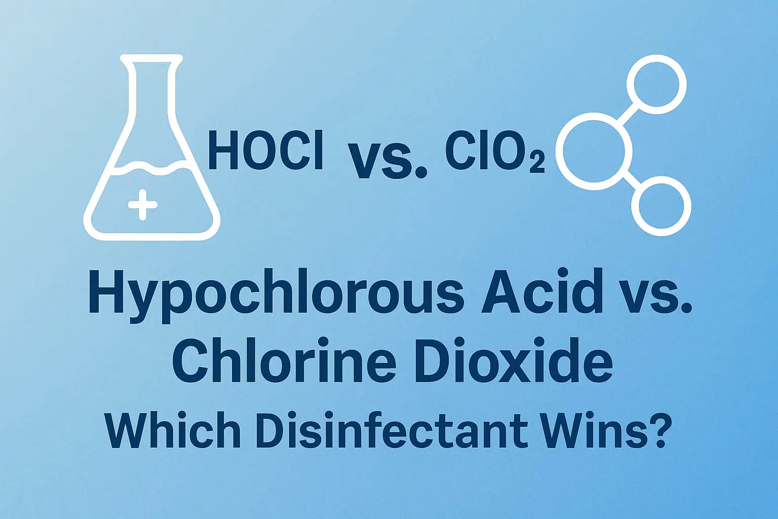 Chlorine Dioxide vs. Hypochlorous Acid: Which Is the Ultimate Sanitization Solution for Food Plants?
