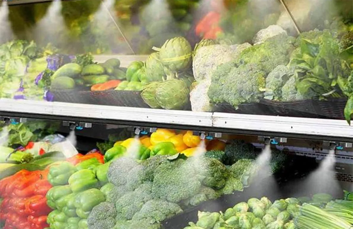 Ultrasound combined with hypochlorous acid water to remove pesticide residues from vegetables