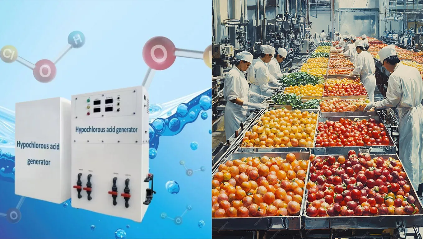 Hypochlorous Acid Generator for Fruit & Vegetable Cleaning: Pesticide Residue Removal & Safety