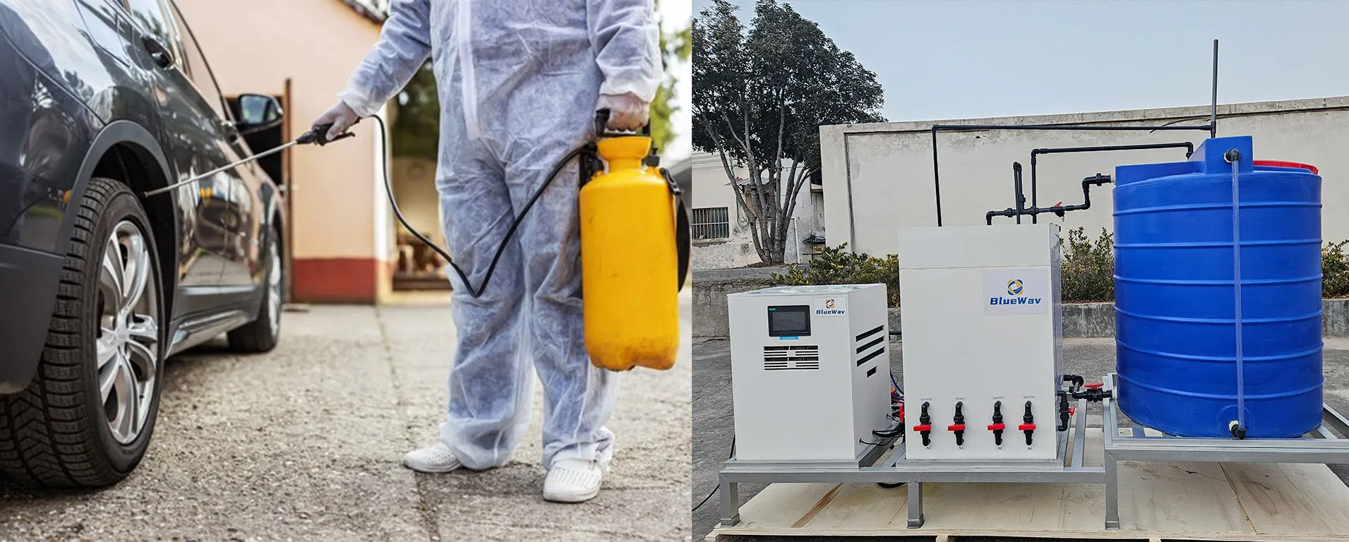 Optimizing Simulated Disinfection of Contaminated Tire Surfaces HOCL Water &ndash; Collaborative Application with Chlory Hypochlorous Acid Generator