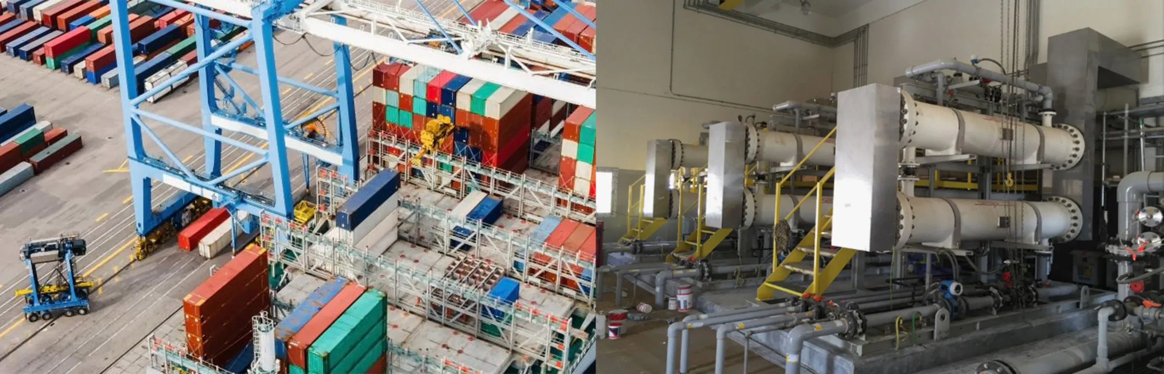 Application of seawater electrochlorination system in ports