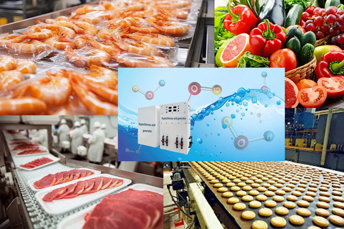 Hypochlorous Acid Generators: The Ultimate Sanitation Solution for Food, Meat & Seafood Processing