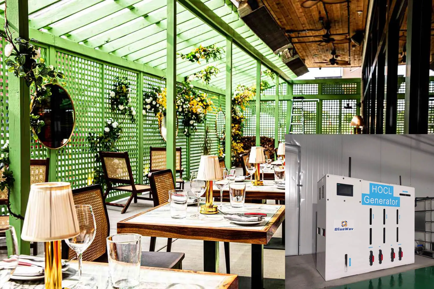 Hypochlorous acid disinfection technology brings benefits to restaurants