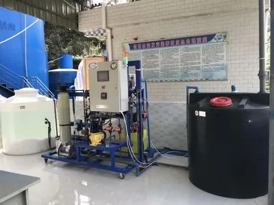 Application of Low-Concentration Sodium Hypochlorite Generator in Aquaculture Industry