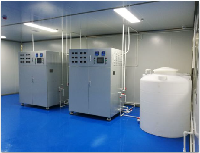 Chlory 100ppm 200ppm 500ppm Hypochlorous Acid (HOCL) Generator &ndash; PEM Electrolysis Disinfectant Syste