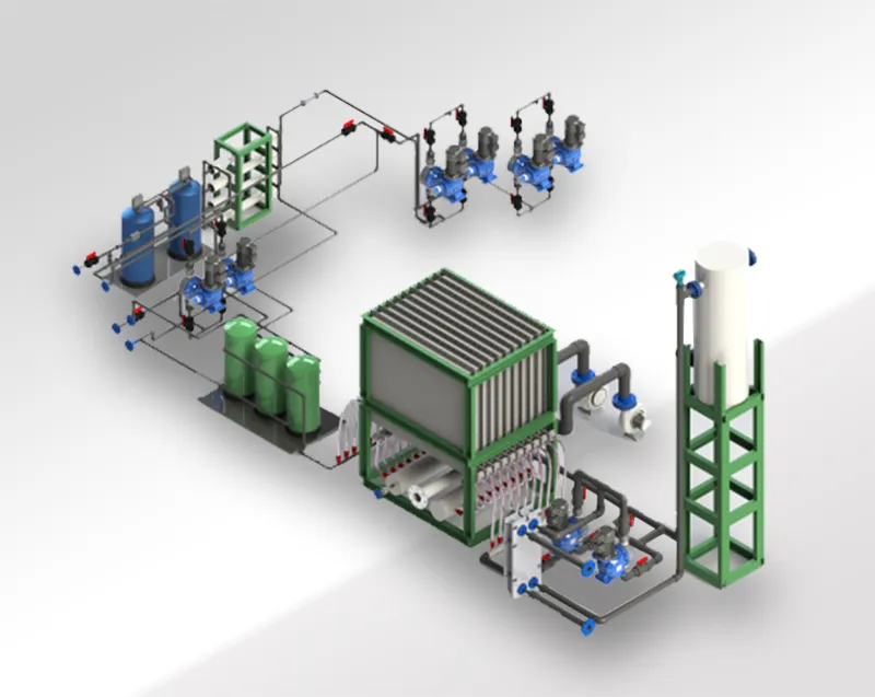 High Concentration Sodium Hypochlorite Generator