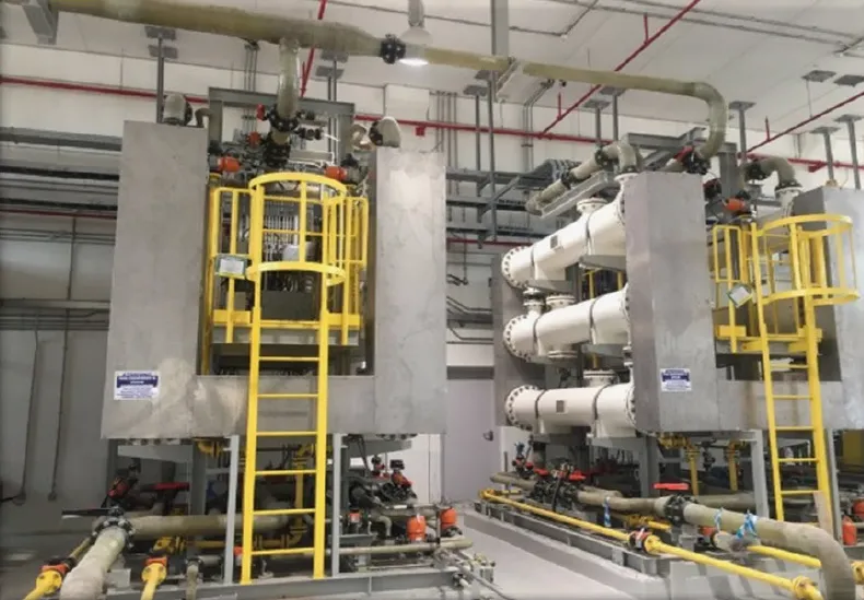 Prevent Shellfish Clogging at Power Plant Intakes with Seawater Electrolysis Systems